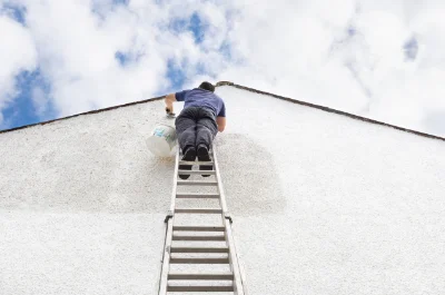 Peinture extérieure à Courcelles-en-Bassée — façades et ravalement